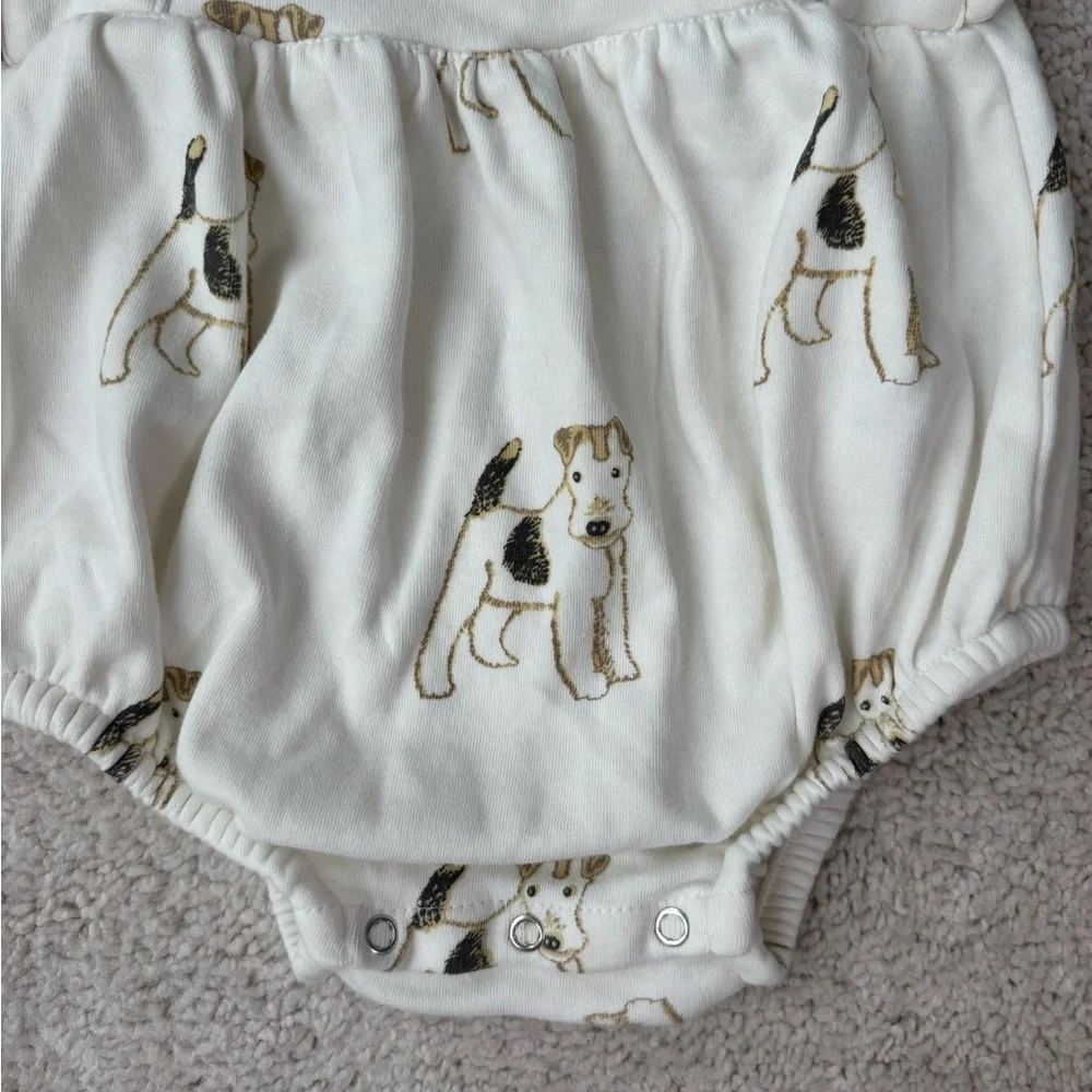 Kate Quinn Terrier Dog Baby Romper - Picture 2 of 8
